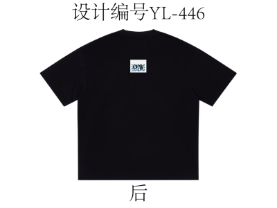 YL-446宇灵白墨烫画/印花/数码直喷/刺绣+T恤图案设计+服装定制+服装印花定制图3